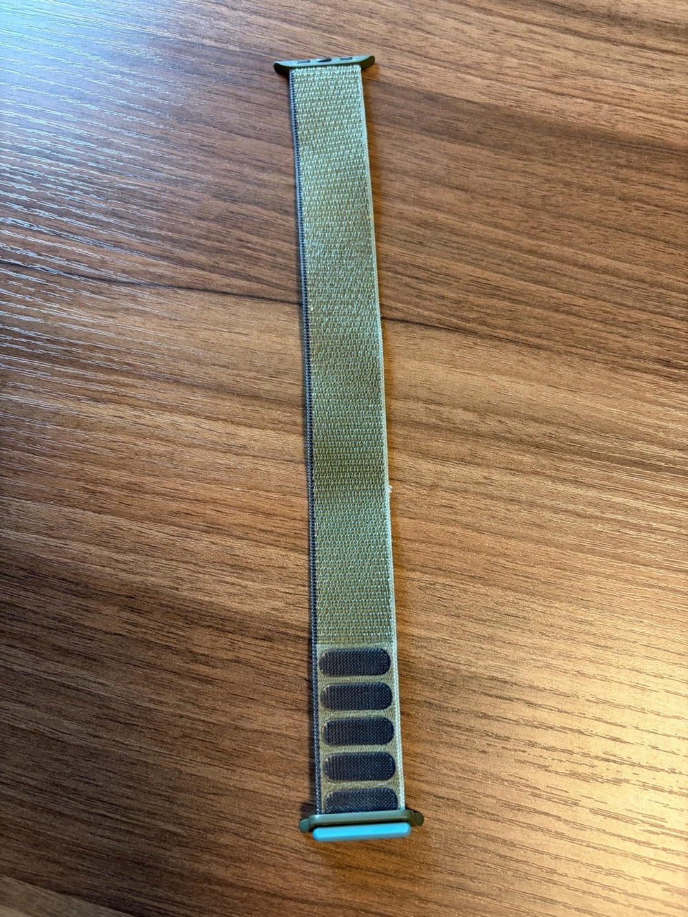Genuine APPLE Watch Wristband Olive Green Army Nylon 44 MM Forest Sport Loop